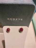 Ohrringe Comete Dame in Gold Rubino 0.78 Ct ORB 1032 - ORB 1032